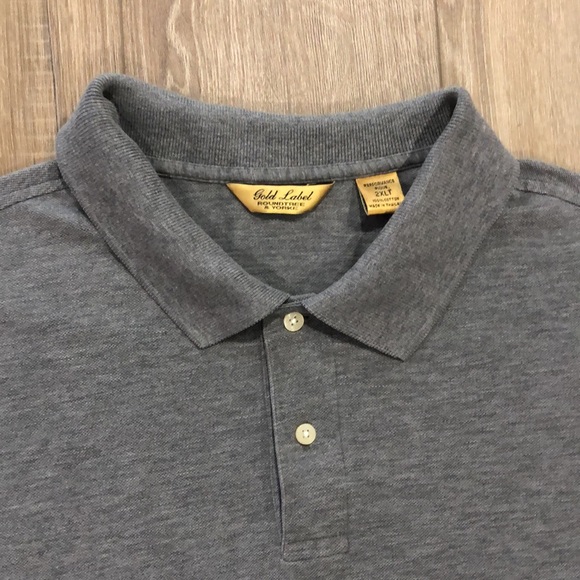 ROUNDTREE & YORKE Gold Label Performance Pique Polo Shirt - Picture 2 of 5